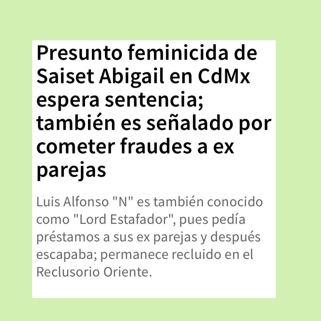 NetwomenM's tweet photo. @Claudiashein @lopezobrador_ @FiscaliaCDMX https://t.co/jIZlB9HeN4