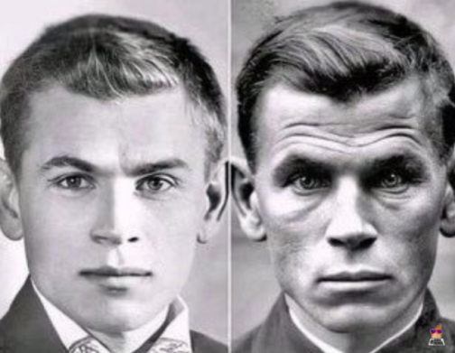 soseramemes's tweet image. foto antes e depois de um homem que programou 5 minutos em java