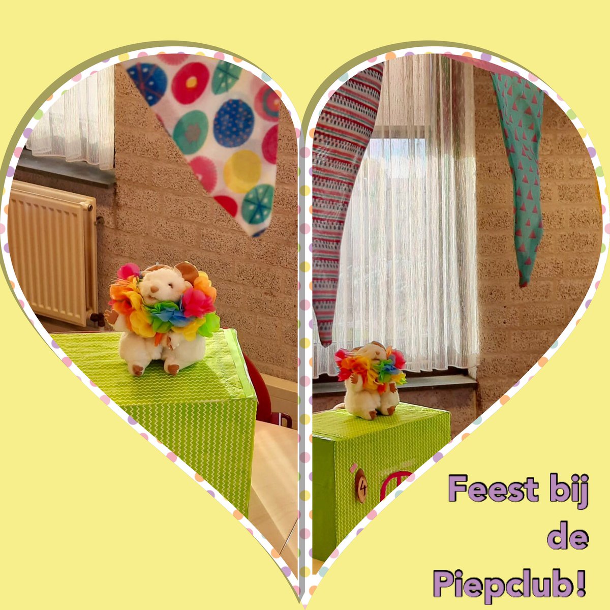 Vandaag was het feest bij de Piep club! Piep zei de muis is een mooie groep voor kinderen van 4-8 jaar die opgroeien in een situatie met stress en spanning. @ONSwelzijn <a href="/GemMeierijstad/">Gemeente Meierijstad</a> <a href="/CJG_Meierijstad/">CJG_Meierijstad</a>