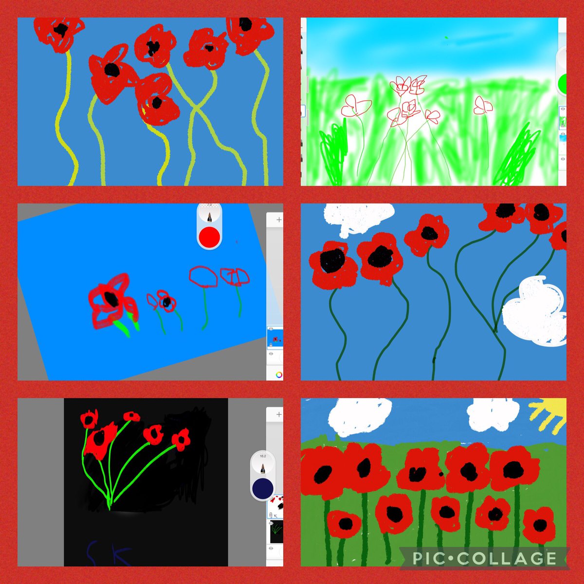 MrsMcManusanto's tweet photo. Today in iPad skills Primary 4 used @sketchbookapp to create some Poppy pictures. They completed this completely independently after using the app for the last few weeks! Well done P4 👍🏻 @MrsEastonanto https://t.co/8bzwUTIWNt