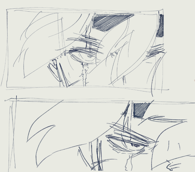 always fun to draw a dramatic anime eye 😁