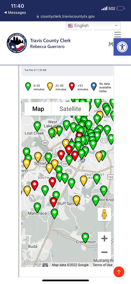 <a href="/BeckyShaheen/">Becky Shaheen, M. Ed</a> Lots of low wait polling locations as of 11:45am! Great chance to #GoVote