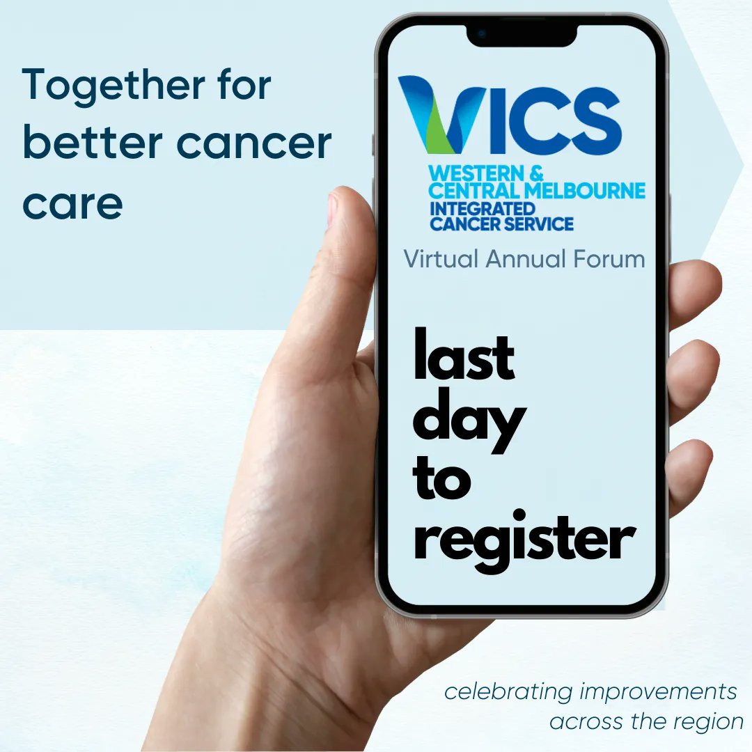 ⏰ 1 day to go! Tune in  tomorrow, Thursday 10 Nov over lunch for the virtual #WCMICS Annual Forum, as we celebrate #cancer #improvements from across the region.  
Register today to secure your spot via buff.ly/3Bz9T0v