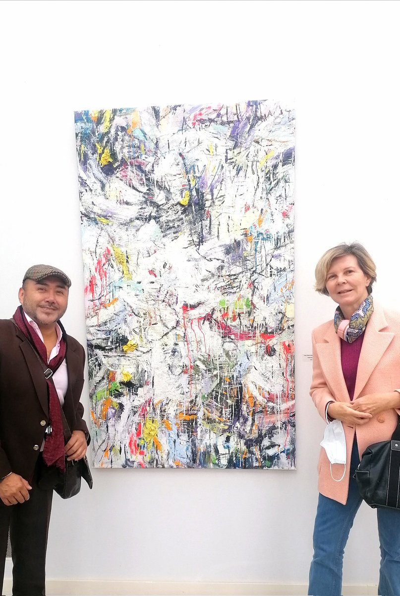 calixto6's tweet photo. SNBA. L'Orangerie du sénat. Paris. France. Vernissage https://t.co/l83uaj0iZ2