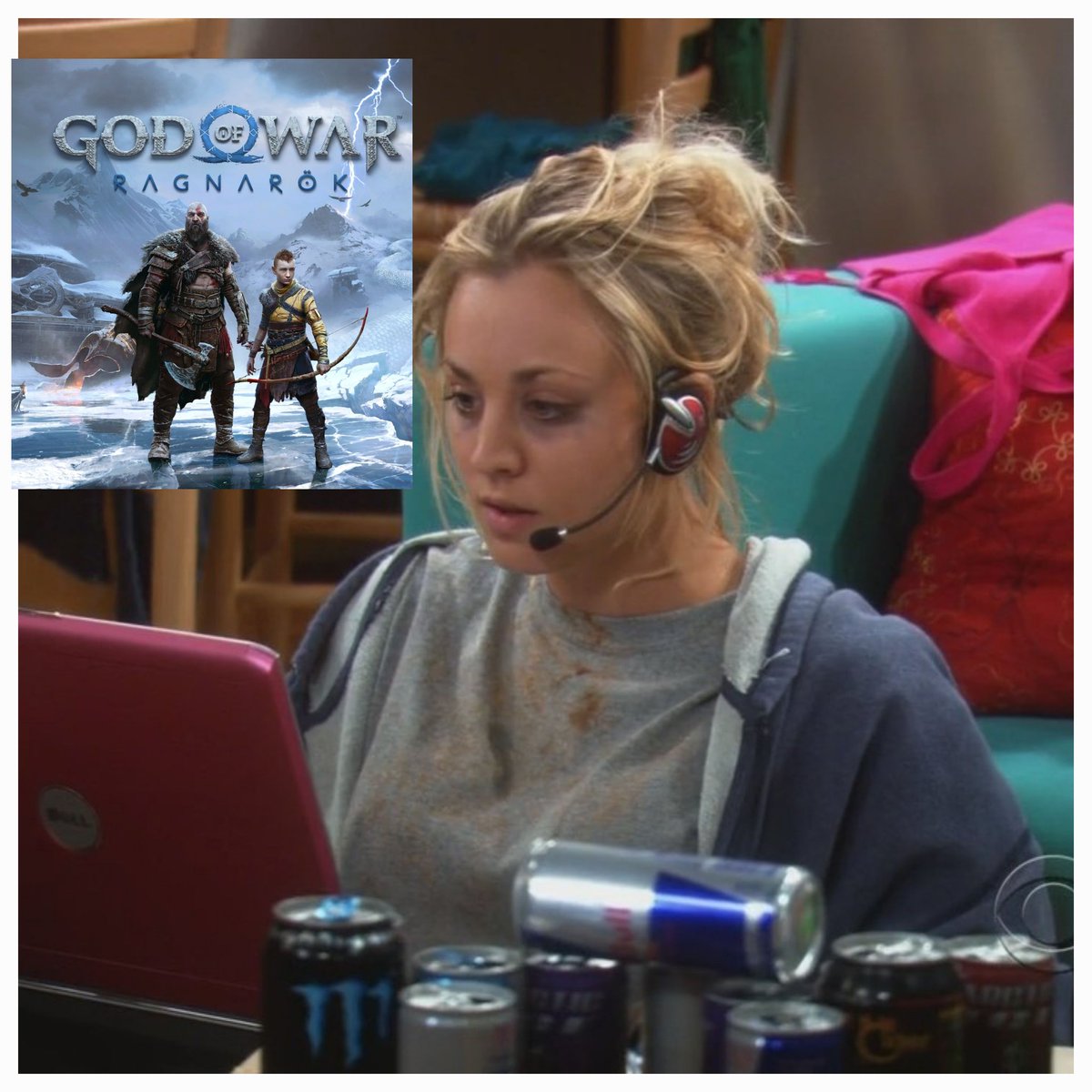 Miezzee's tweet photo. Ich während der Fussballpause #hotgirlsfussballpause #godofwar #nothingelsetodo https://t.co/EAClMCAcw6