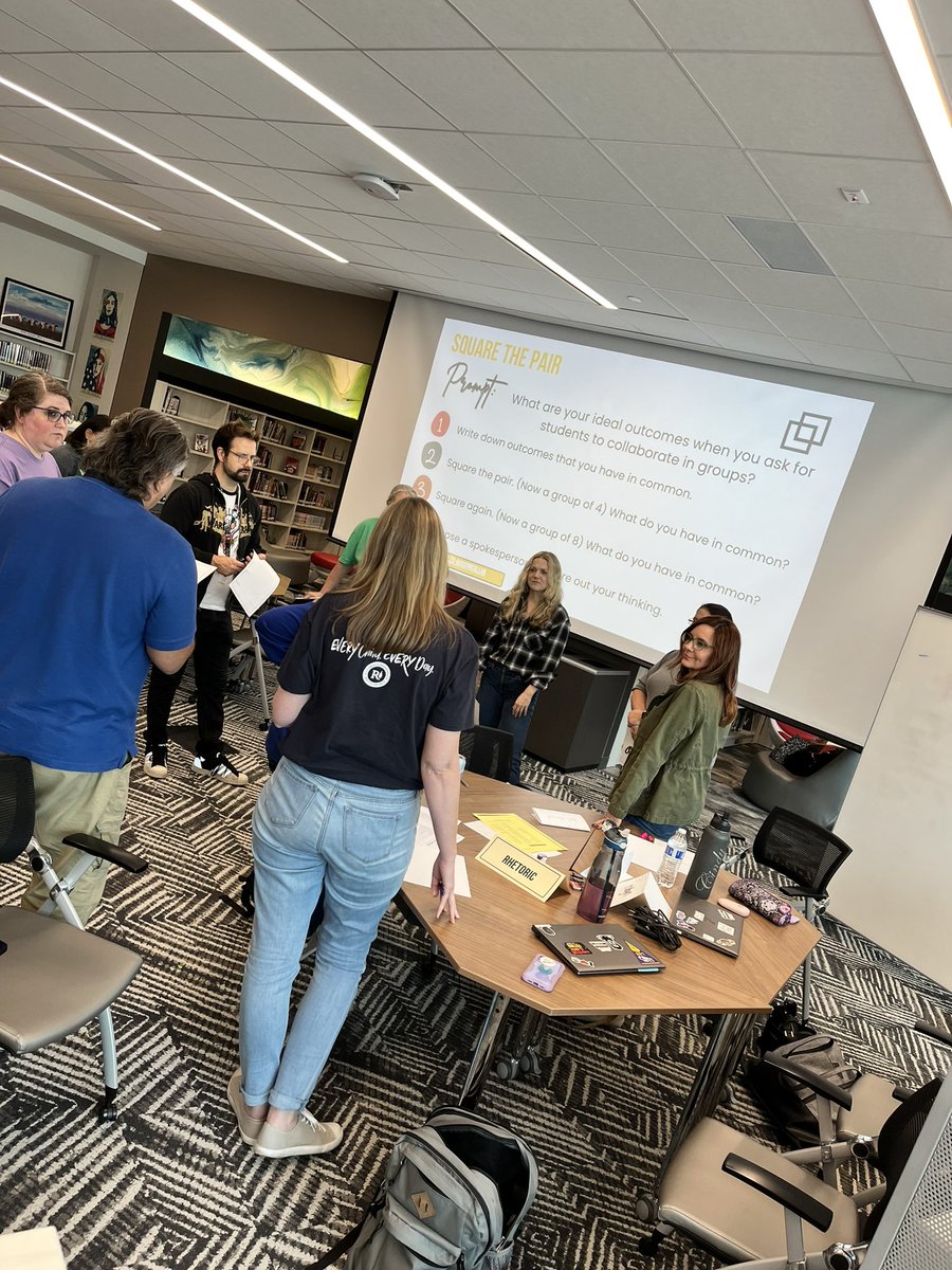 Great day of learning, collaborating and connecting with our @AVIDRISD teachers and @TexasOnRamps teachers #WICOR #RIGOR #AVID4Possibilities #RISDBelieves @AVID4College @AVIDProflearn @PLinRISD @RISDCCR