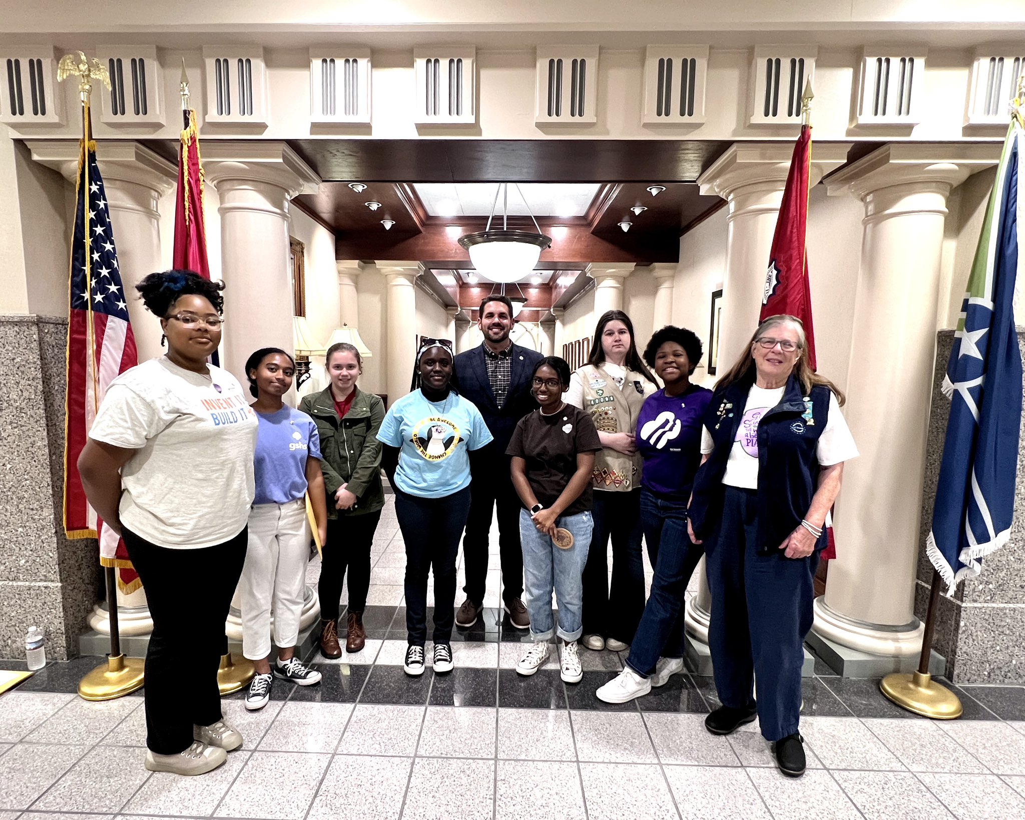 City of Jackson, TN on Twitter "Members of Girl Scout Troop 40099