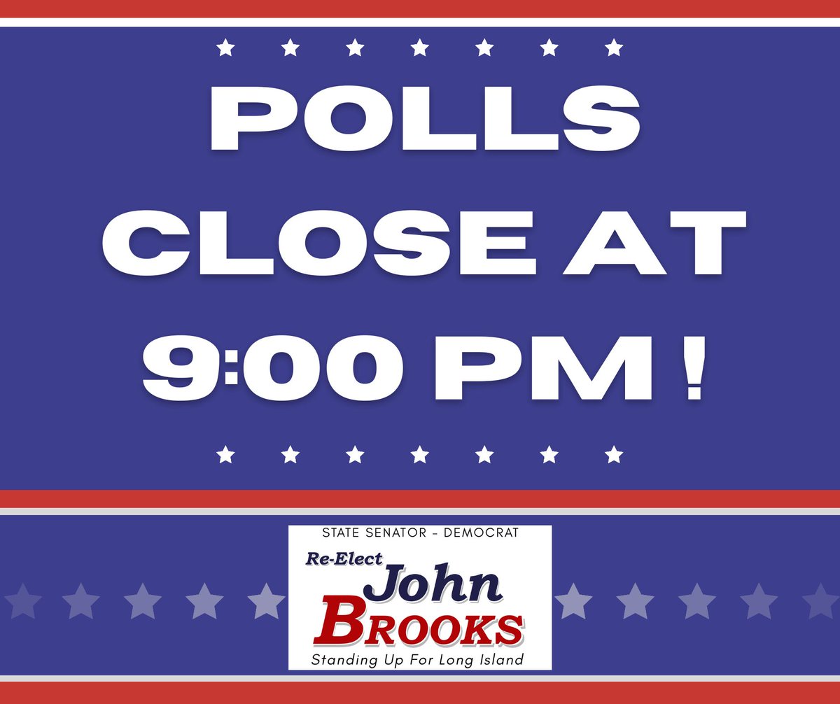 There is still time left to vote this election day! Polls close at 9pm. Make sure your voice is heard in this critical midterm election. To find your polling place, click here: voterlookup.elections.ny.gov