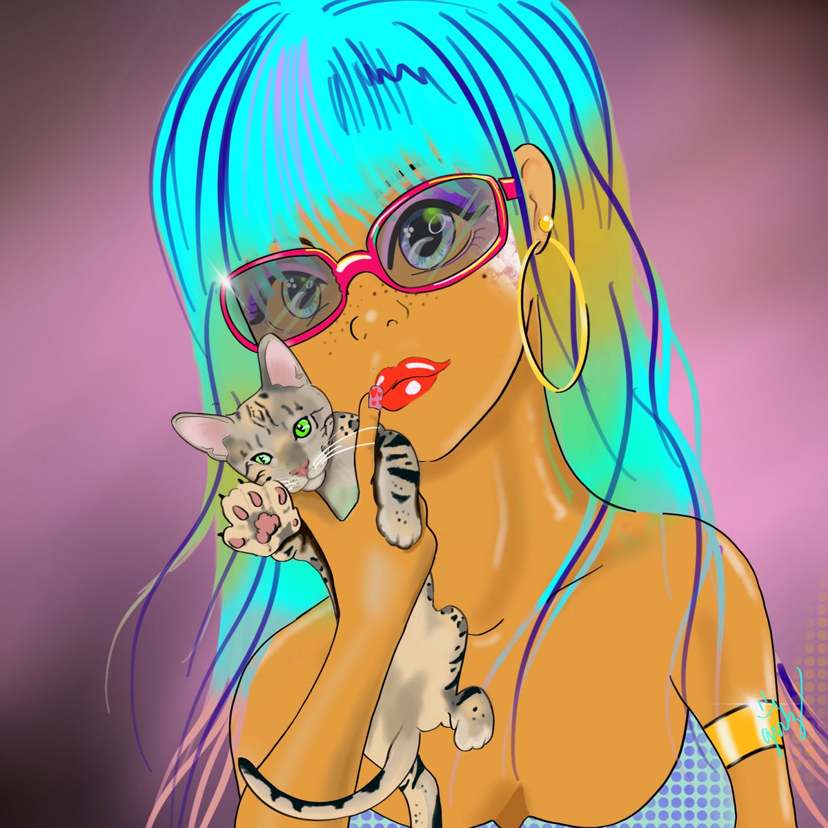 Newest #theGirlz! #nfts #tezos #tezocommunity