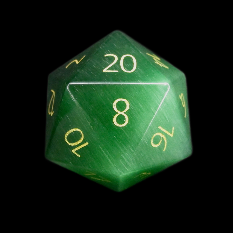 DiceShopOnline's tweet photo. TDSO Cats Eye Dark Green Engraved With Gold Dice NEW 2022
https://t.co/AhwDKzE53W https://t.co/w7PV8MUK6M