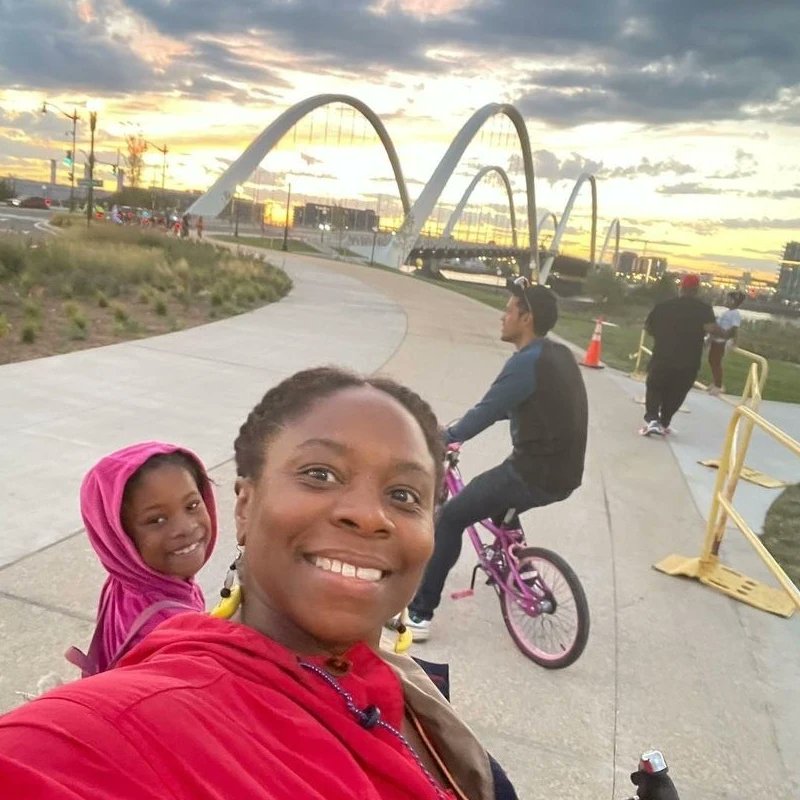 newfdmb's tweet photo. It's #TestimonialTuesday! Thank you Ms. Goodlife for visiting and sharing your experience with us! 

#Repost @anacostiayogi Finally biked the Frederick Douglass Memorial Bridge toward Navy Yard SE. This is such a beautiful work of fluidity that seamlessly flows with the sunset. https://t.co/WN3uC4C2lH