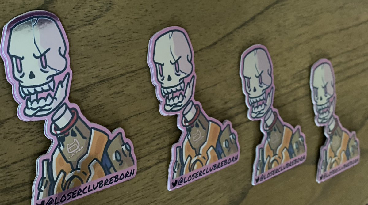 TaliaGangOrDie's tweet photo. Happy belated birthday to my brother @CMilly11 🎉🎁
These quite possibly might be the coolest stickers I've ever made... Enjoy, Loser!🤍 @loserclubreborn
#LosersStickTogether #StickerKween #CustomNFTStickers #LoserClub #NFTCommunity #NFTStickers #LosersWinTogether #EternalLoser https://t.co/2A6Zk6Q8gn