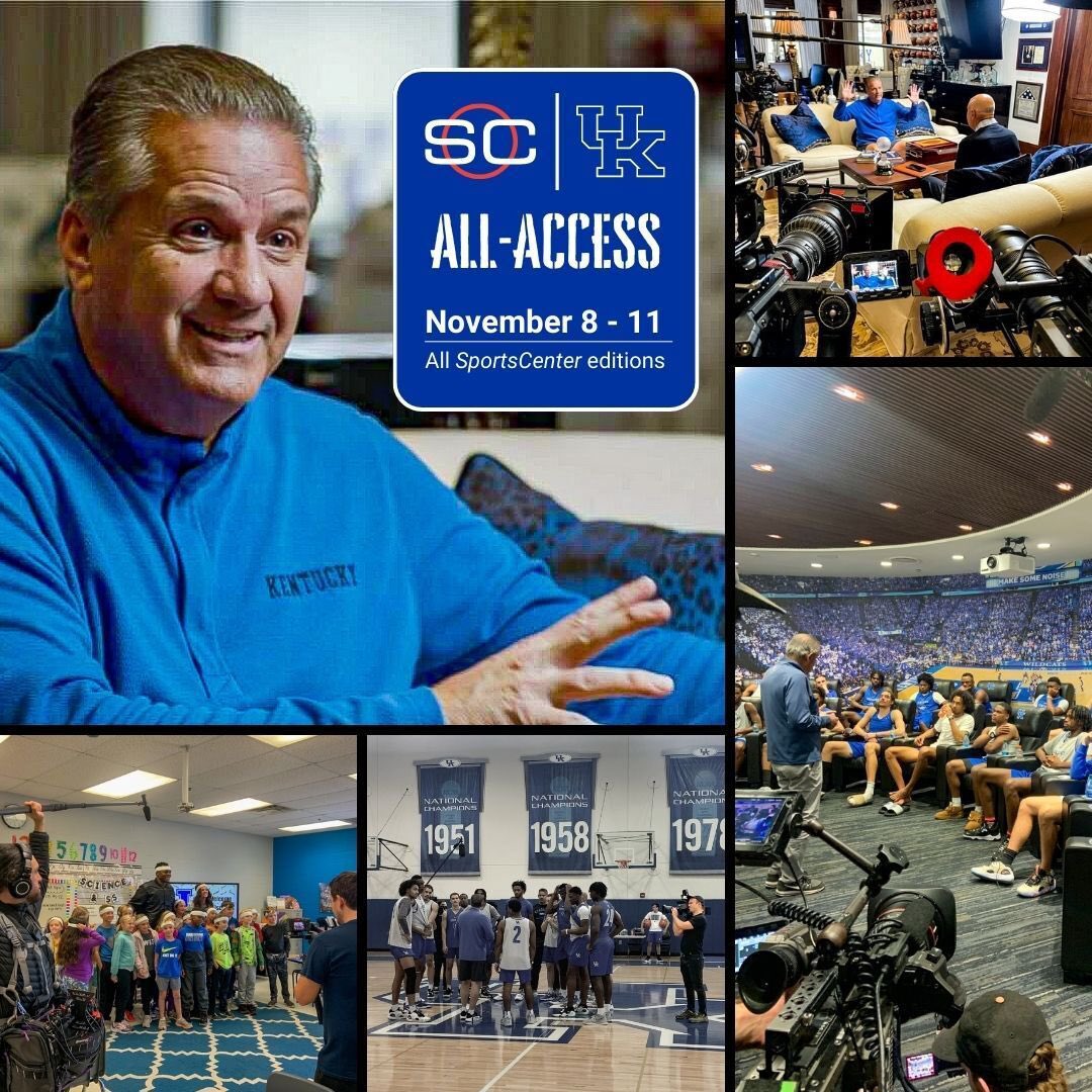 #BBN, make sure you’re tuned in to @SportsCenter all week for an inside look at YOUR program!!