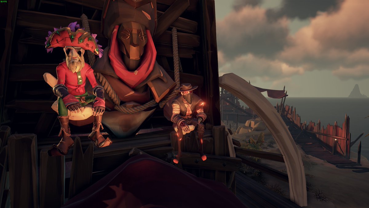 REALScapeG0AT's tweet image. #BeingRandom #Reapers #ReaperThings #MayTheFlameBurn #SeaOfThieves
I dont ask questions 😂 I have a weird but good crew/friends, Always open to playing with more pirates as I dont have many to sail with. If you&apos;re down DM me! I like meeting new people and having new experiences!