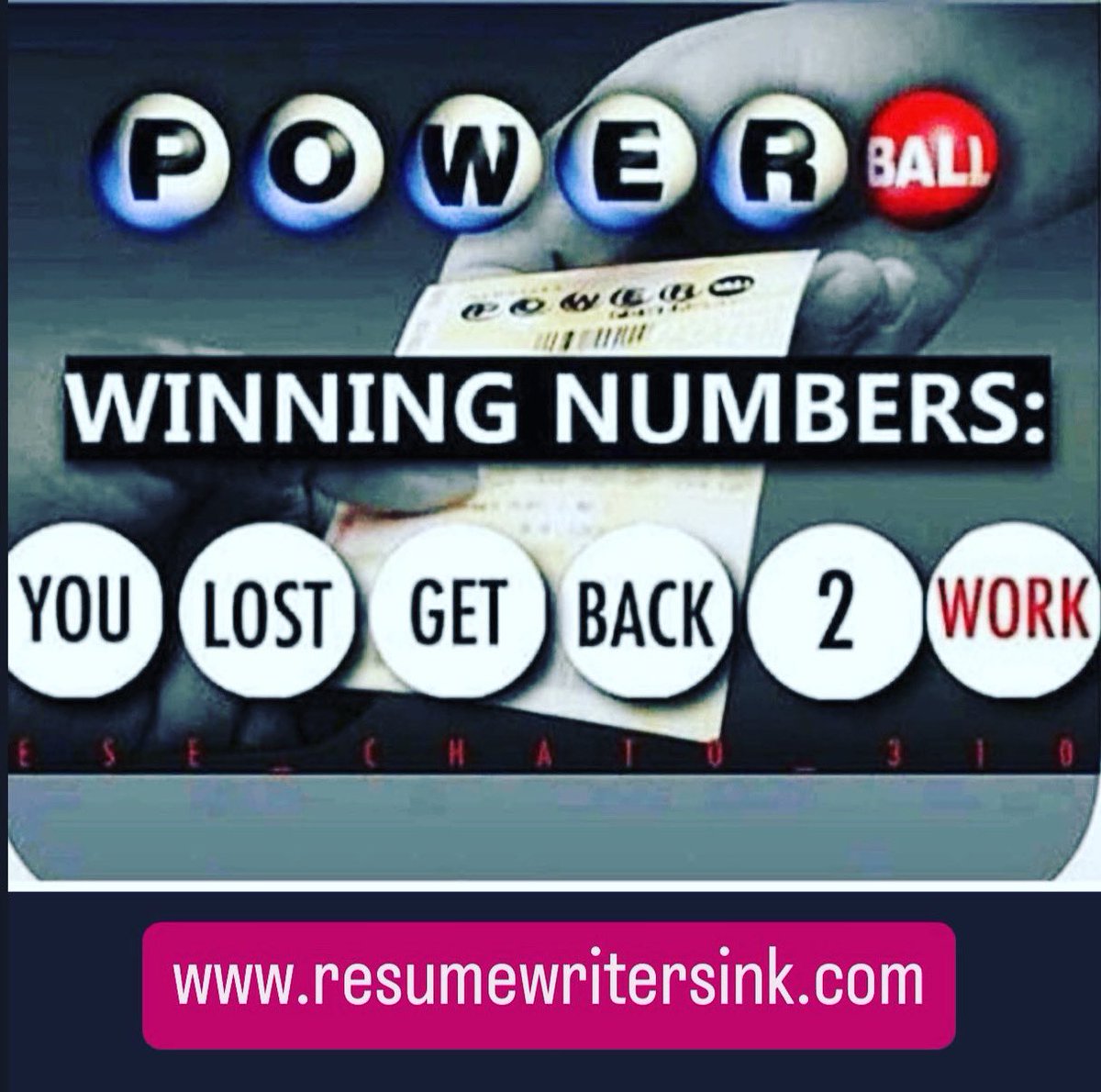 🎉Well, this is an amazing day for one lucky winner in California!😉For everyone else, it’s back to work.💯Beat the odds of getting out of a miserable job or away from a toxic leader is by managing your career.👩🏻‍💻I can help!
#resumewriter #careercoach