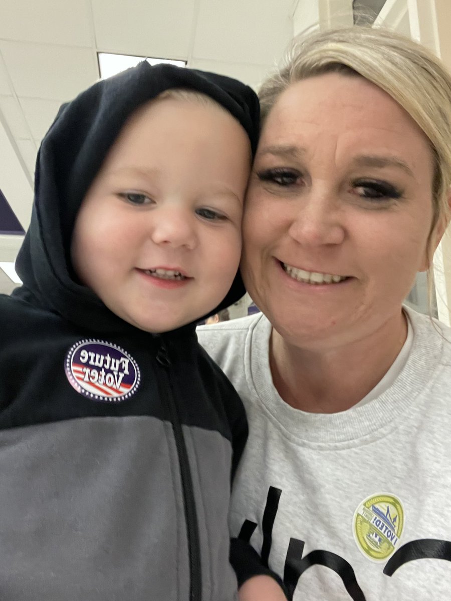 Just voted 🗳 #futurevoter #REACHact #Wexton