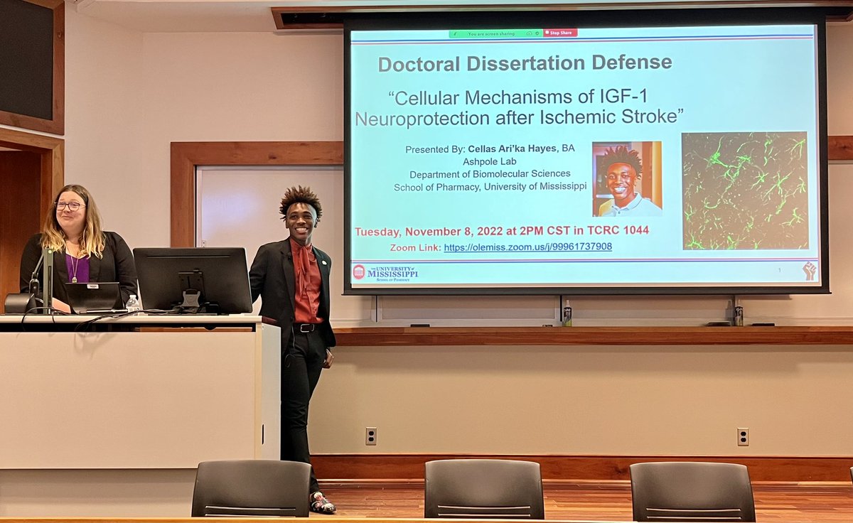 Kristie Willett (@kriwillett) on Twitter photo Congrats Dr Hayes <a href="/c3llas/">Cellas A Hayes, PhD</a> and your mentor <a href="/AshpoleLab/">Ashpole_Lab</a> PhD Defense ✅ very well done- proud of you! <a href="/OleMissBMS/">BioMolecular Sciences</a> 👏🏻🎉 Congrats Dr Hayes <a href="/c3llas/">Cellas A Hayes, PhD</a> and your mentor <a href="/AshpoleLab/">Ashpole_Lab</a> PhD Defense ✅ very well done- proud of you! <a href="/OleMissBMS/">BioMolecular Sciences</a> 👏🏻🎉