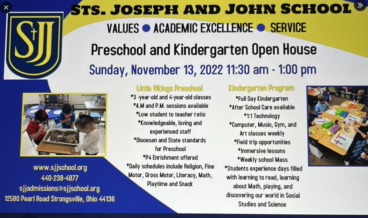 Sts. Joseph and John (@sjjvikings) on Twitter photo 