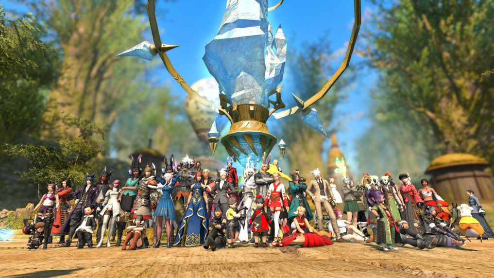 dynamisxiv's tweet photo. Our data center house warming block party this week was a lot of fun, it was so nice to meet so many new neighbors! #dynamisxiv #dynamisdc #ffxiv  
📸: @PP1784504716 https://t.co/G4QekrfzA0