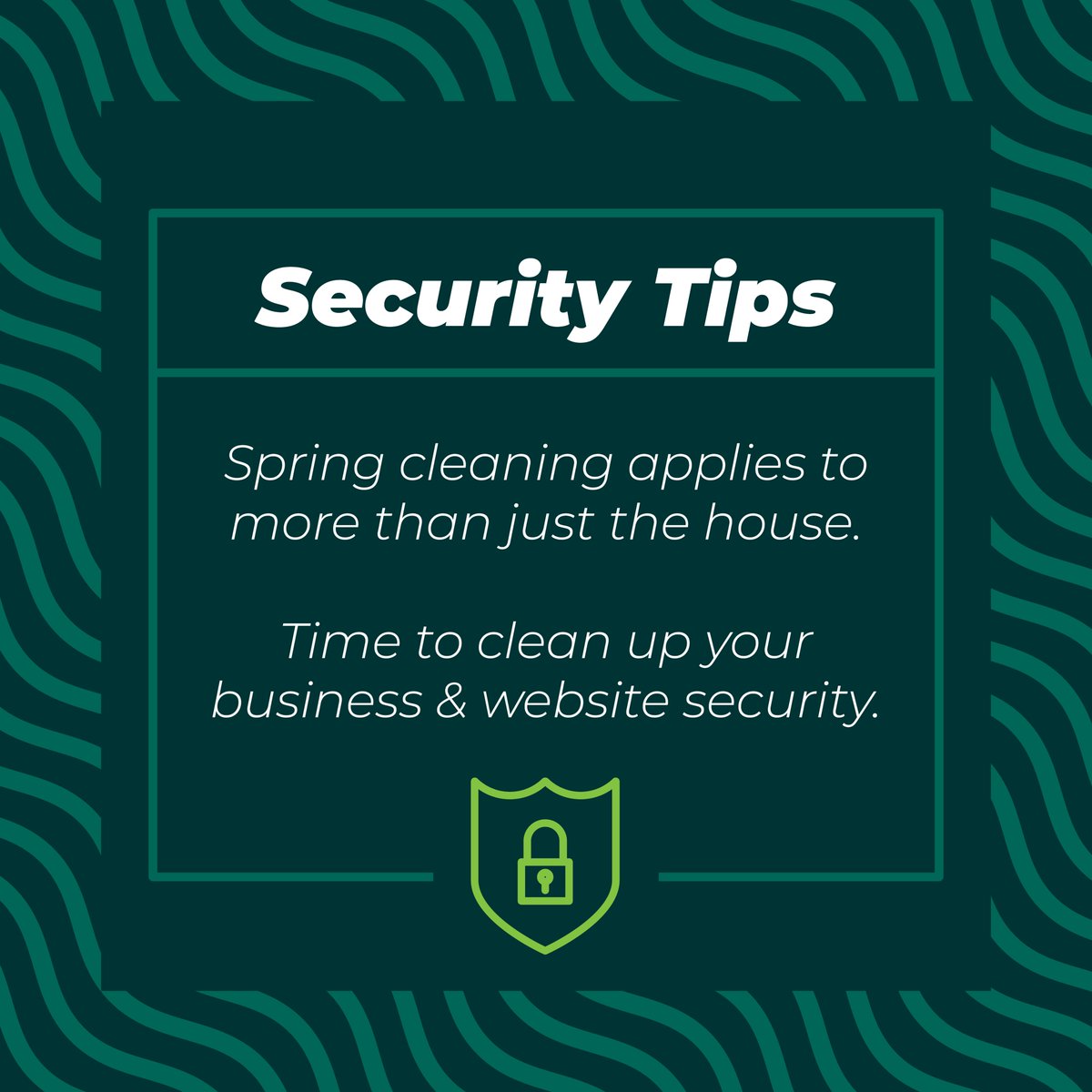 gohosting's tweet photo. It might not be sexy but making sure your security is in check is one of the best things you can do this Spring! 🔒💻

Thread 1/7

 #websecurity #website #security #datasecurity https://t.co/Qxe6JItSHB