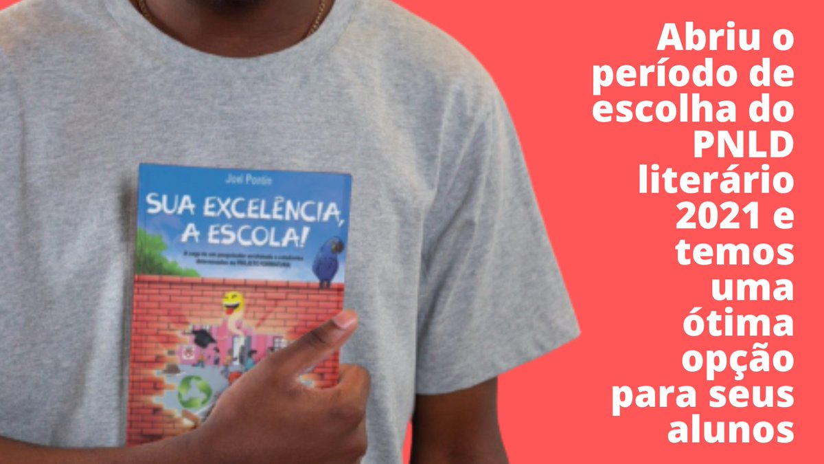 Educação financeira, sustentabilidade, música e Platão são alguns temas que você pode abordar em sala de aula se escolher, até o dia 18, o livro "Sua Excelência a escola!" pelo PLND literário de 2021 Conheça melhor a obra em joelpontin.com.br/livro/. #PNLD-21 #EducacaoFinanceira