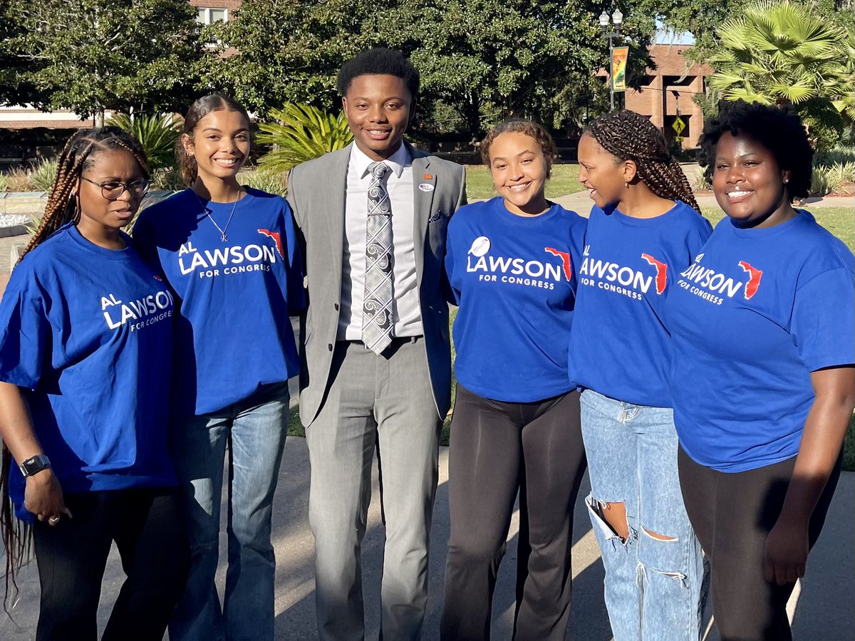 FAMU Rattlers are getting out the vote. Join them. We have until 7:00 pm to cast a ballot. #FL02