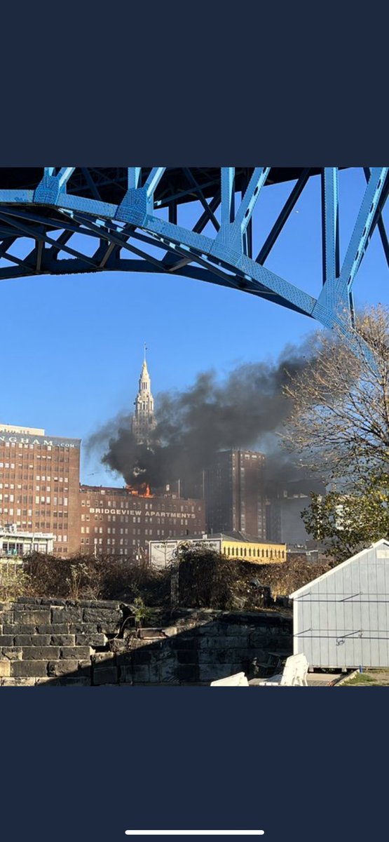 captainmorrow's tweet image. ive always respected the shit out of firefighters. but after today, i just cant understand how my apartment was untouched from a fire that started 20 feet from my door. i need to buy a drink for @ClevelandFire