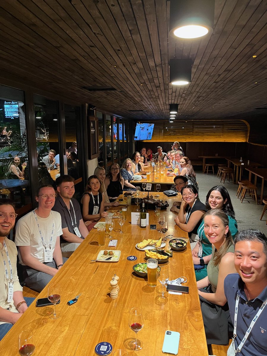 Seeing all the nesters last night was such a terrific way to kick-off #SDU22. First time seeing everyone in person for a long time! What a fab group of people 😊 <a href="/asa_nest/">ASA NEST</a>