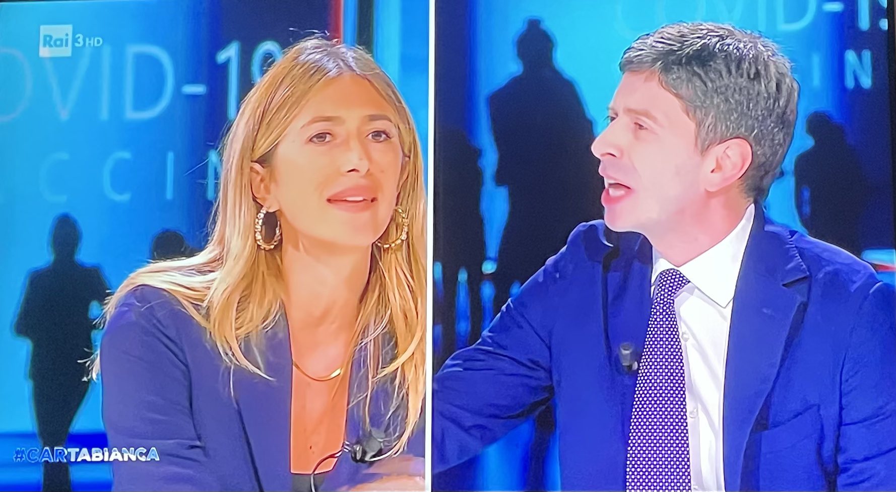 Maddalena Loy on Twitter "A cartabianca l’ex ministro robersperanza