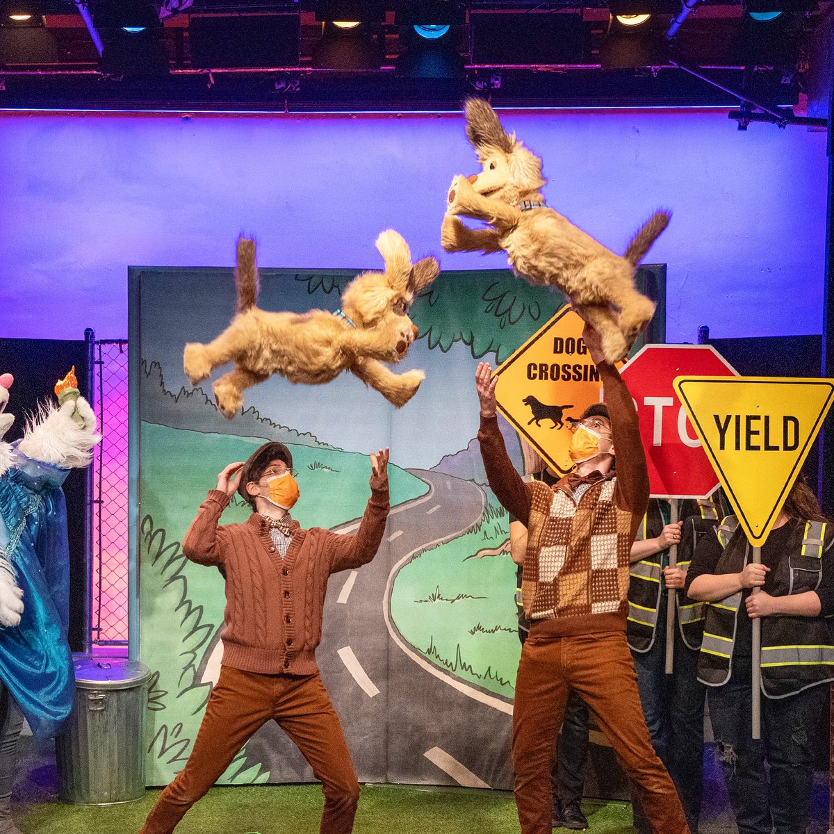 Rescue Rue (@rescuerue) on Twitter photo Ever feel like the week is just FLYING by? Apollo and Artemis sure do! #rescuerue #fureverfriend #dog #puppet #theatreforyoungaudiences
(Photo by Richard Termine.) Ever feel like the week is just FLYING by? Apollo and Artemis sure do! #rescuerue #fureverfriend #dog #puppet #theatreforyoungaudiences
(Photo by Richard Termine.)
