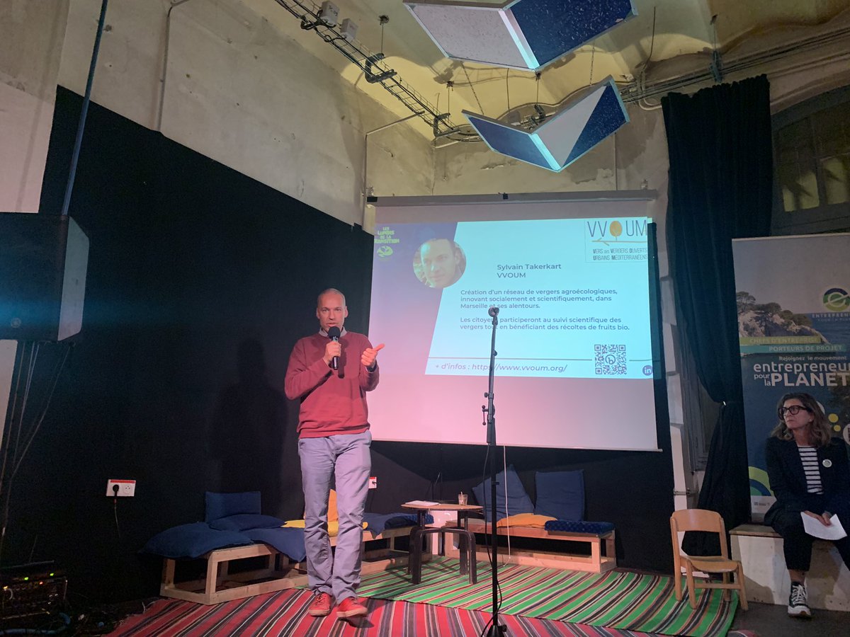 [#Lundisdelatransition <a href="/eplplanete/">Entrepreneurs Pour La Planète</a> x <a href="/marseille/">Ville de Marseille</a>] @TakerkatSylva1 #vvoum “Notre objectif est de comprendre comment gérer des vergers sans intrants chimiques. L’association est née il y a un an, notre premier verger va être implanté à Marseille à la Fourragère.”