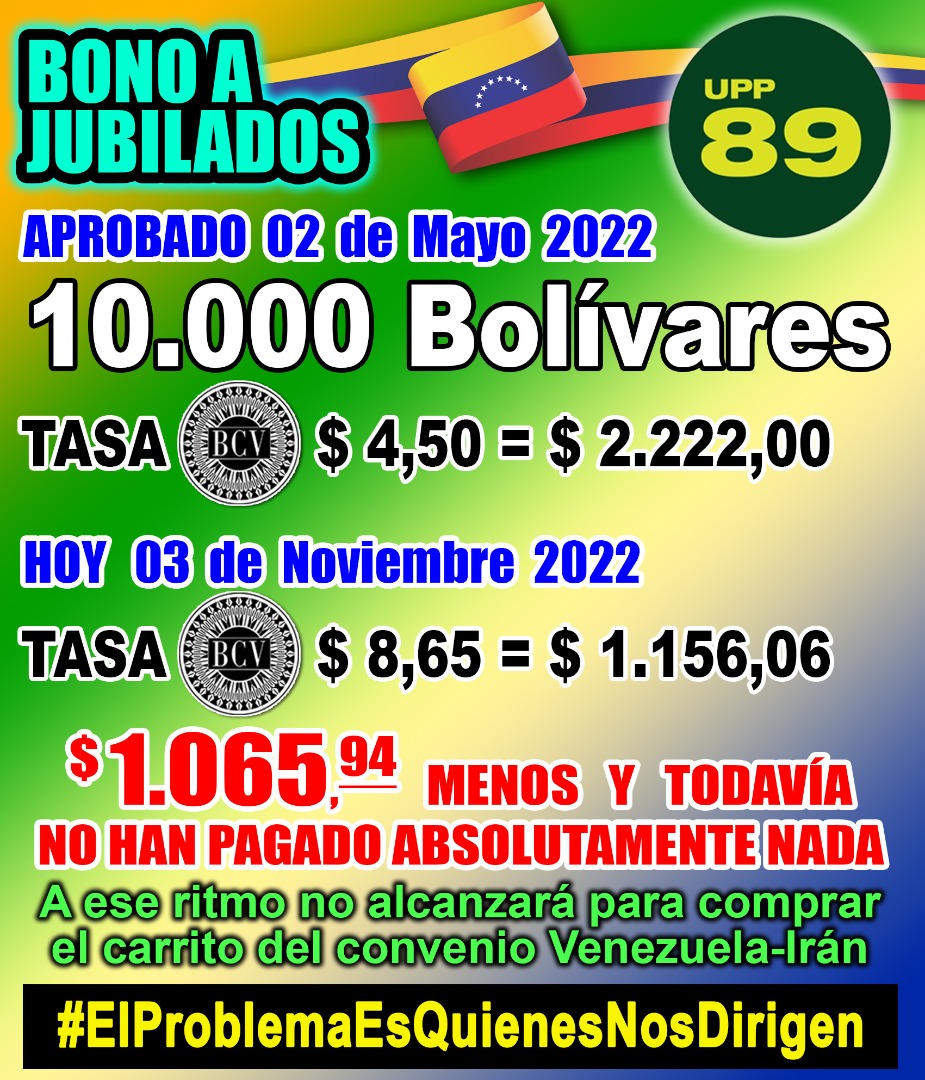 <a href="/NicolasMaduro/">Nicolás Maduro</a> <a href="/delcyrodriguezv/">Delcy Rodríguez</a> <a href="/jaarreaza/">Jorge Arreaza M</a> <a href="/onapre_oficial/">ONAPRE</a>