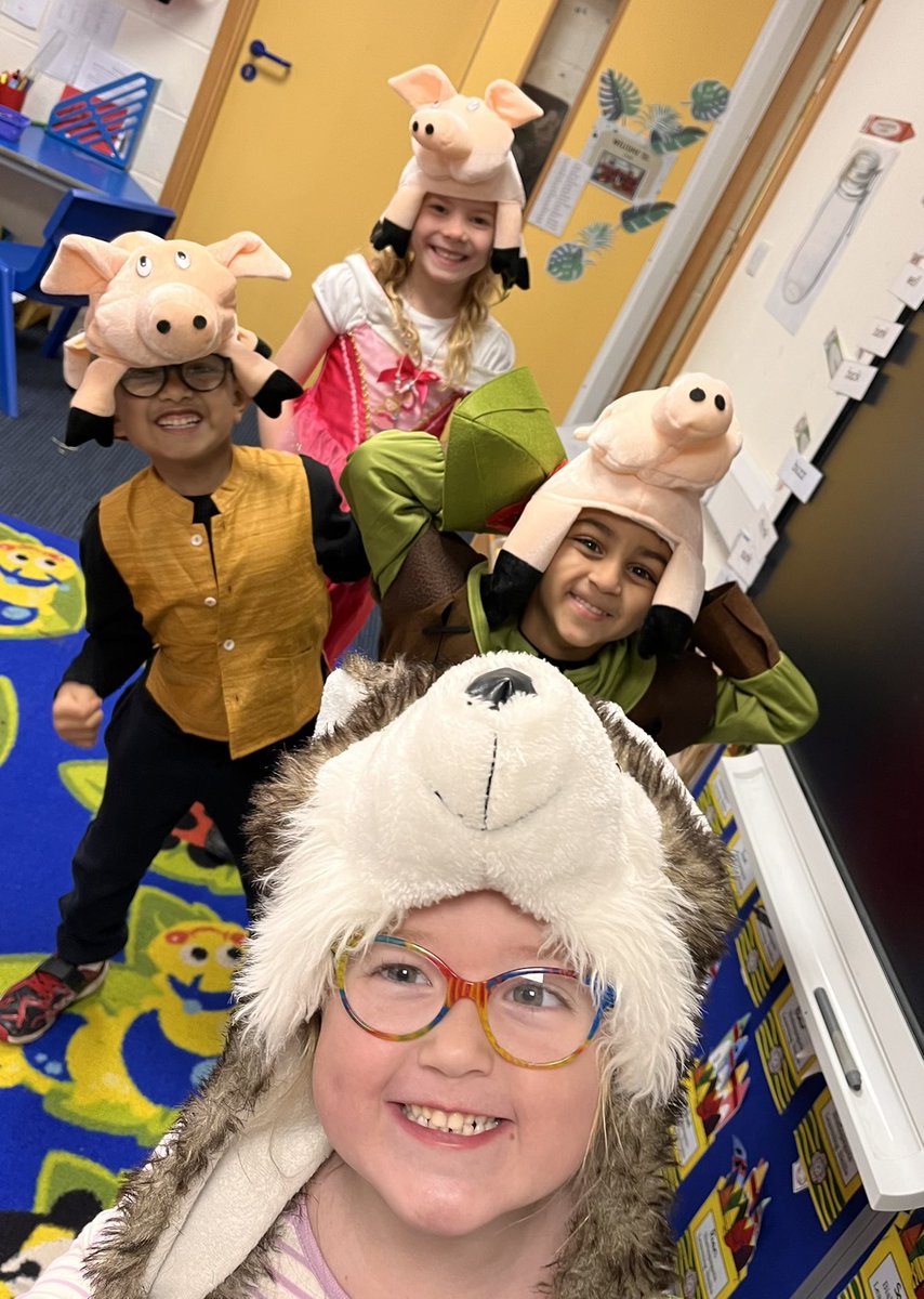 BGS_LowerSch's tweet photo. Fairytale science in action! We investigated the properties of materials today by creating houses for the 3 Little Pigs. Who’s afraid of the Big Bad Wolf? Not us! #bgs_science https://t.co/TvXdl0Dnlr
