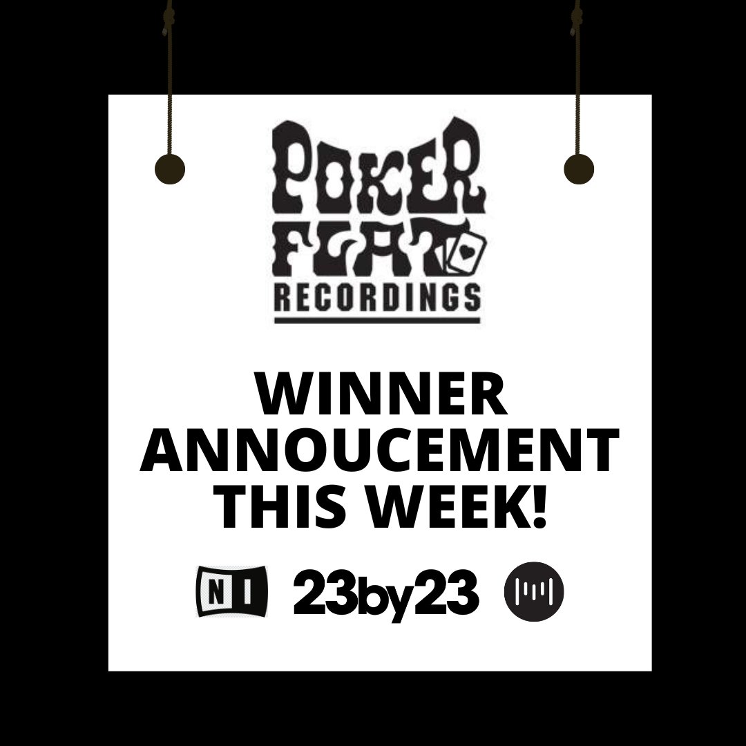 23by23official's tweet photo. This week we announce the winners of the @joycemunizmusic ft Demetrius x @Poker_Flat - What's Your Name remix contest. Stay tuned!
@NI_News @metapopinc
#23by23 #joycemuniz #demetrius #pokerflat #stevebug #metapop #nativeinstruments #womeninmusic #remix #remixthis #remixcontest https://t.co/F2gyyg75Pj