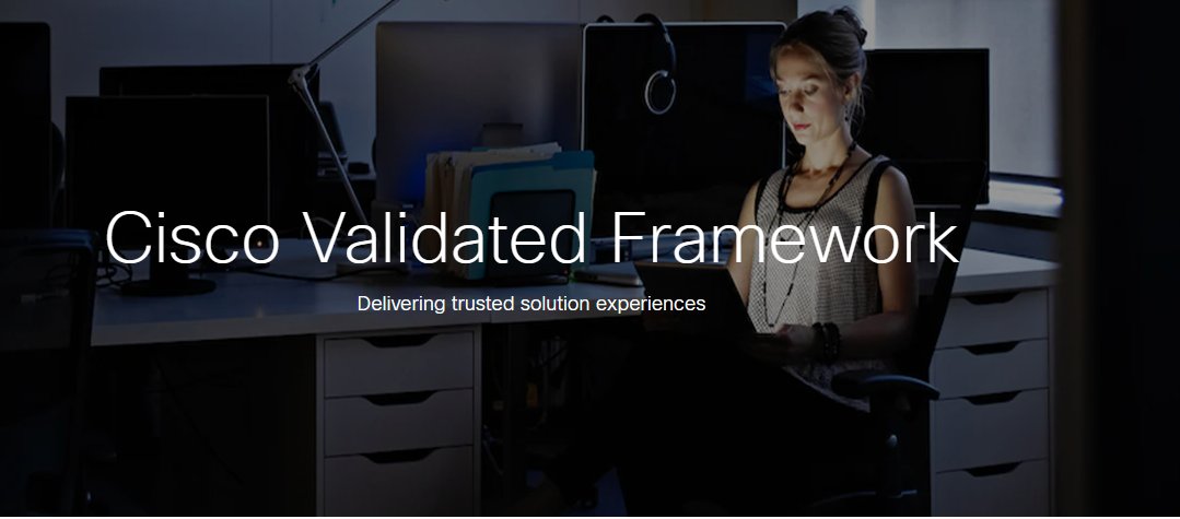 Hi Champions,

Have you heard of Cisco Validated Framework? It's designed to support Cisco's innovation promise around customer quality and experience. It's an inclusive framework across the portfolio that brings consistency and quality to validation.

cs.co/6014MaJmQ