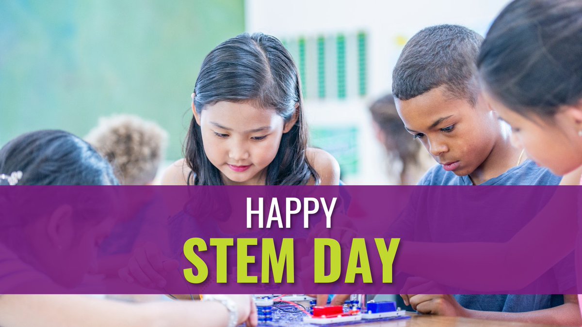 It might be STEM Day today, but there’s never a bad time to celebrate science, technology, engineering and mathematics. Girls in grades 7-12 are invited to keep the celebration going with women in STEM at a FREE dinner on Tuesday, Nov 15. Register now: bit.ly/3FPRIX7