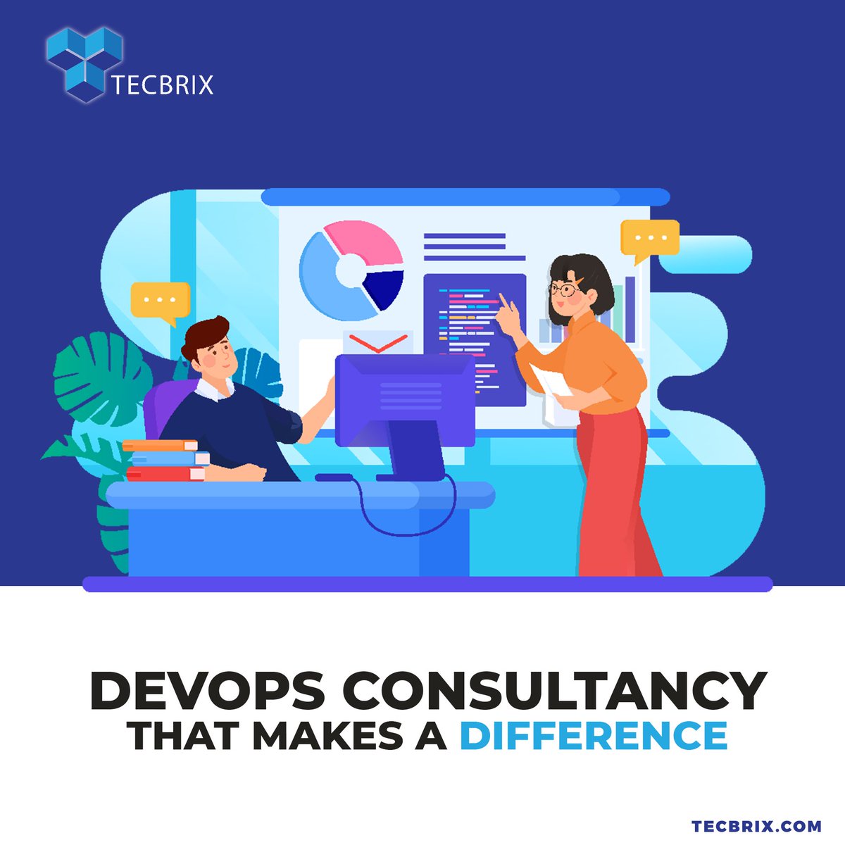 tecbrix's tweet photo. Our #DevOps Managed Services provide more than just technical #expertise. We upskill your teams to build vested digital practitioners and leaders. TecBrix can help you revolutionize your software development lifecycle with DevOps.
Learn More: https://t.co/3xRWttAiUr
#TecBrix https://t.co/jV9Rx4mGuw