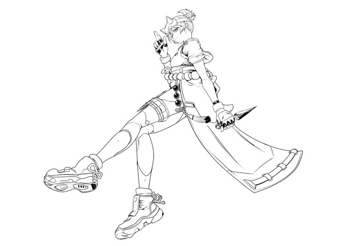 WIP 習作 キリコ 