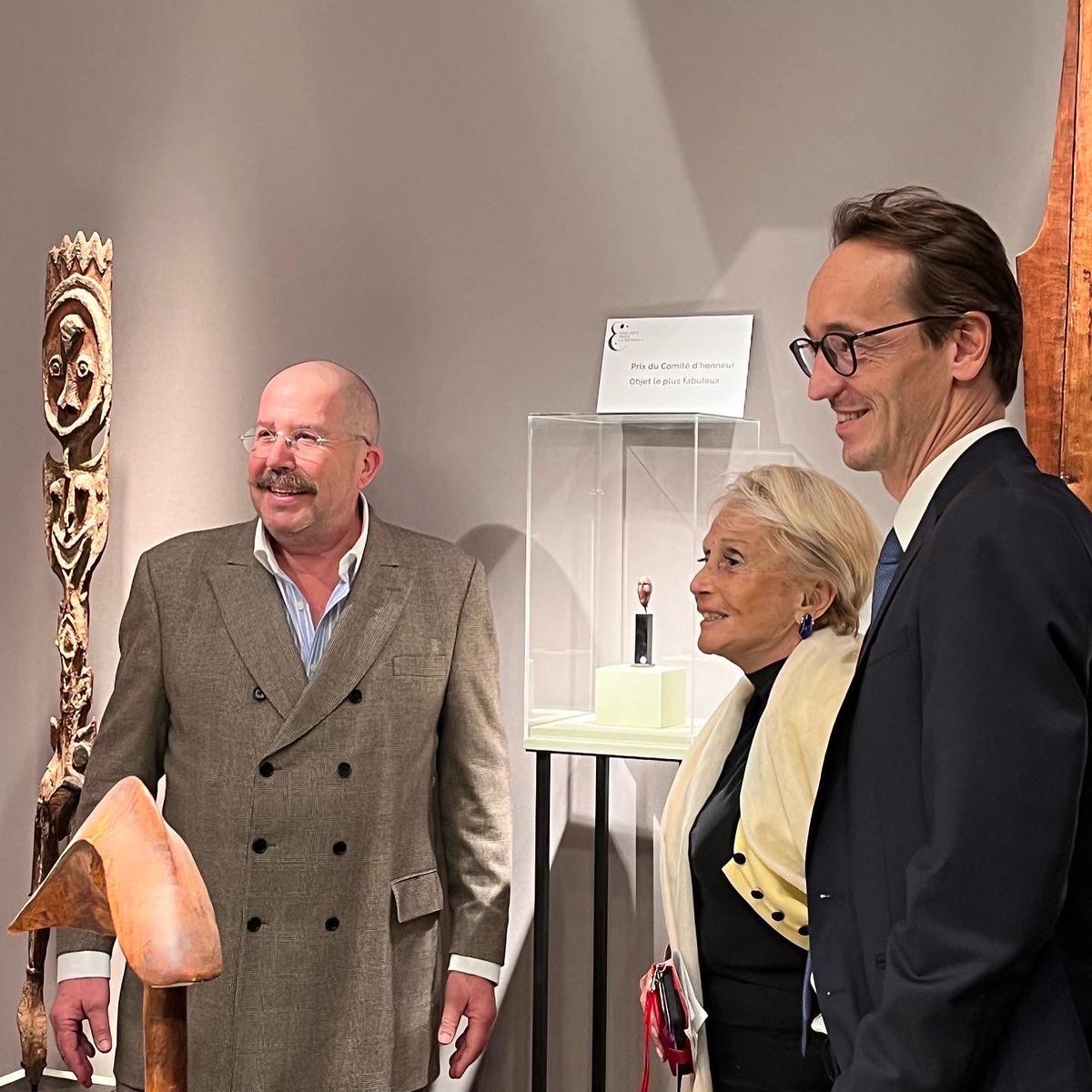 fabparisfair's tweet photo. En partenariat avec @Cdesarts, le Comité d'honneur de Fine Arts Paris &amp; La Biennale a décerné les prix du stand et de l’objet « le plus fabuleux » ainsi qu’une mention spécial « design » pour l’un d’entre eux: #steinitz @galeriemeyer #galeriemonbrison #connaissancedesarts https://t.co/XQb7uw3rey