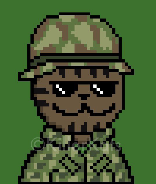 KillerKatsInc's tweet photo. Buckle Up Killers 🩸🔪. The NEW #KillerKat NFT #0046-#0051 has just landed on the #Battlefield. The auction price for these Killers is 0.005 WETH live on #OpenSea be #FAST⚡️Here is KillerKat #0046. #NFT #NFTGiveaways #digitalart #OpenSea #QatarWorldCup2022 #WakandaForeverID #art https://t.co/9BJY4I3nb9