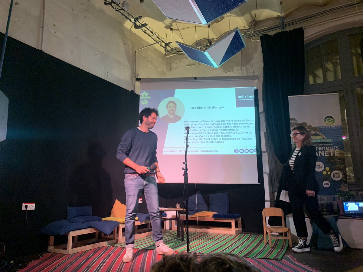 [#Lundisdelatransition <a href="/eplplanete/">Entrepreneurs Pour La Planète</a> x <a href="/marseille/">Ville de Marseille</a>] <a href="/mao_boa/">mão boa</a> <a href="/marchand_maxime/">Maxime Marchand</a> @MALphieD “80 % des salariés français pensent que leur entreprise doit intégrer l’impact. Grâce à notre outil, on aide les collaborateurs à contribuer à la démarche #RSE de leur entreprise.”