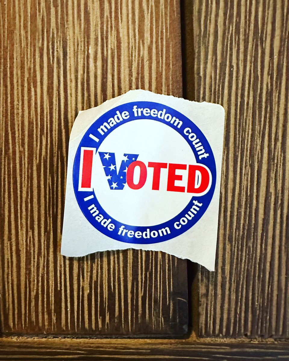 ericpesale's tweet photo. And so should you 😉 #ElectionDay #Vote #Election2022 https://t.co/JhpekPK4t4