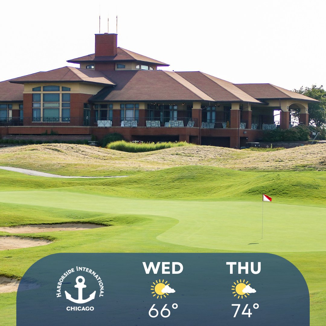 The next few days are looking great for golf in November! ☀️ Take advantage of these warmer days and book a tee time right here at Harborside International! Tee times are available on our website!