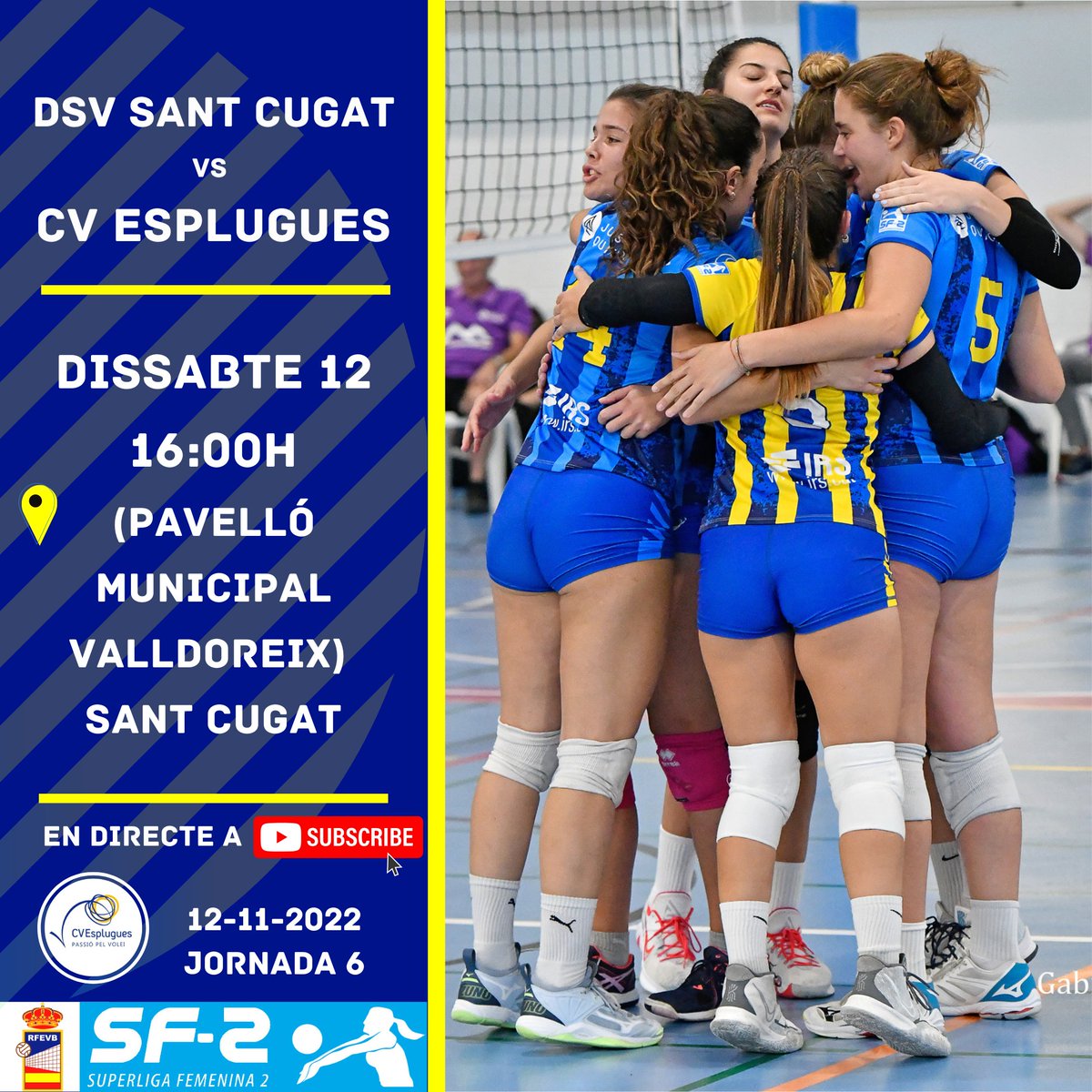 Club Volei Esplugues tweet media