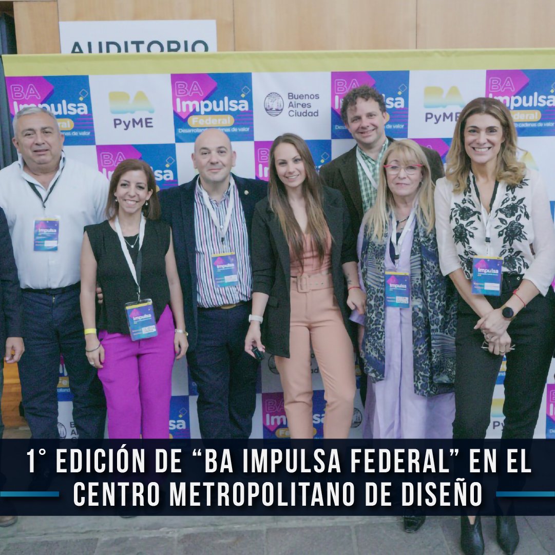 somospymes's tweet photo. ▶️ #Regional
El Ministerio de Desarrollo Económico y Producción de #CABA reunió el pasado miércoles a más de 70 #PyMES y 30 cámaras de comercio y federaciones.
👉 https://t.co/TcFNUBjsic
#SomosPymes #BAImpulsaFederal #GCBA #InteriordelPaís #Norte #Networking #RondadeNegocios https://t.co/j0T8TlM7RY