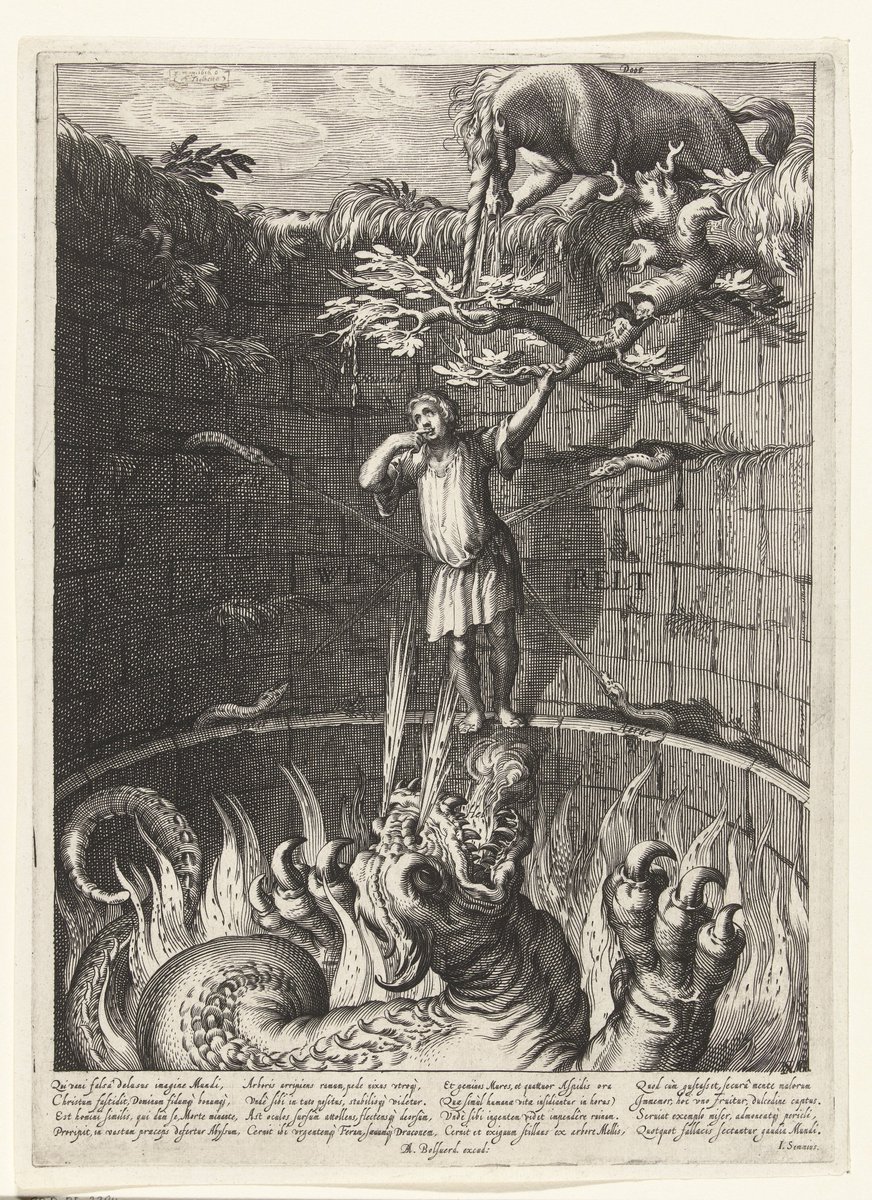 Allegorie der Welt. Von Boetius à Bolswert, ca. 1620.