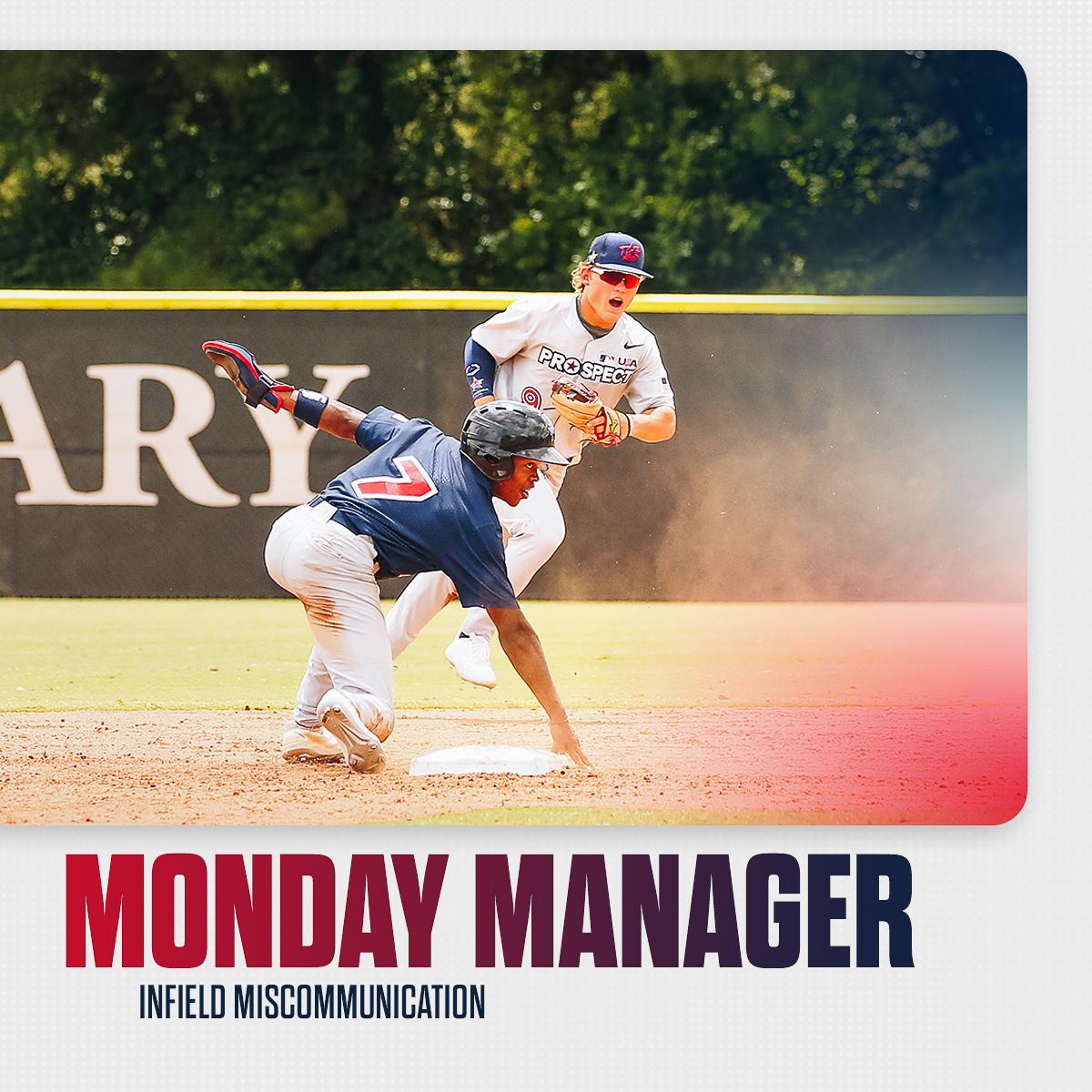 USABaseball's tweet photo. In today's #MondayManager, USA Baseball coaching alum Tom Succow identifies a lapse of defensive coverage when the shift leaves third base uncovered, resulting in a double-steal.

🎥: https://t.co/WwrUmlncxW https://t.co/JpQX5CPSp1