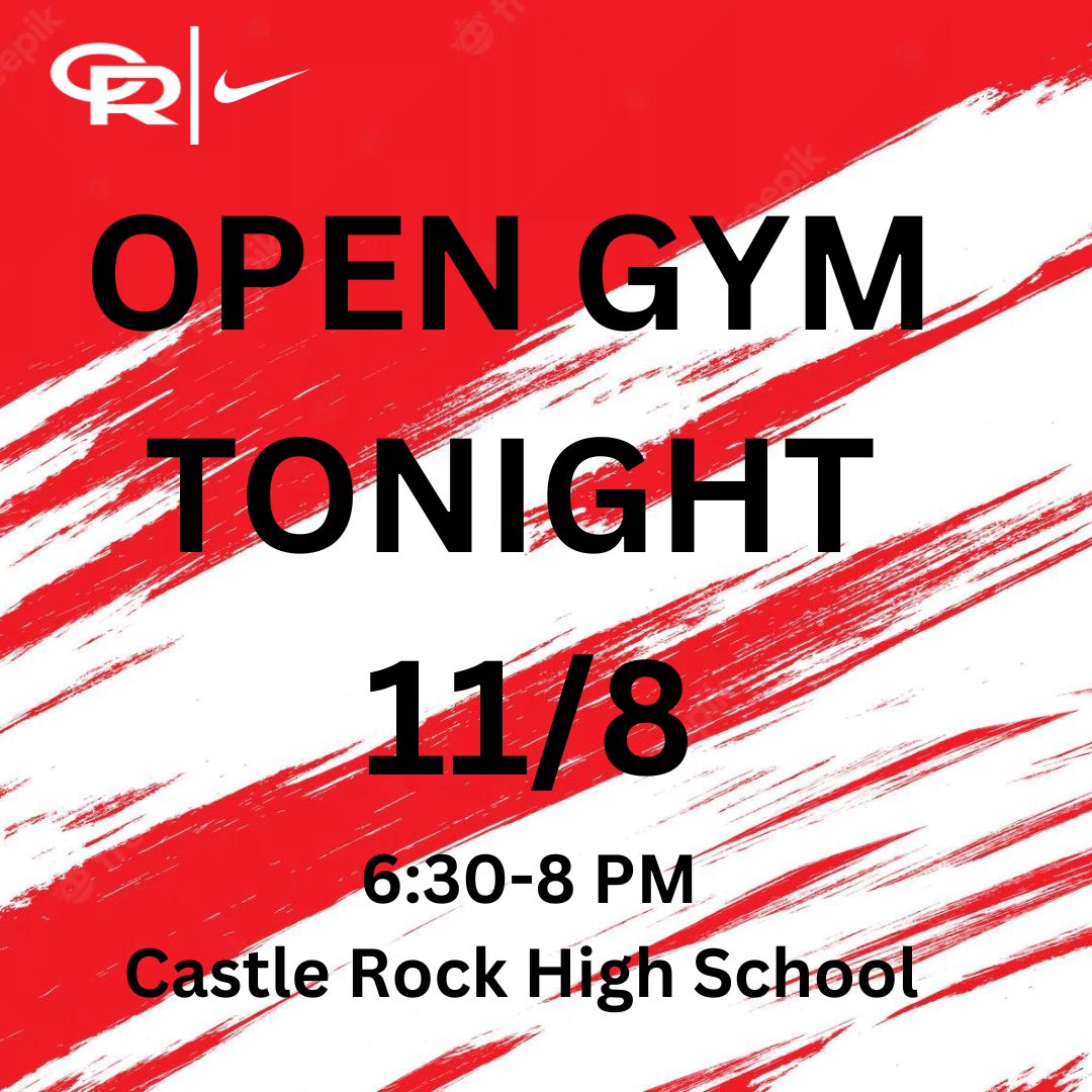 Open gym 6:30-8 PM #ATTW