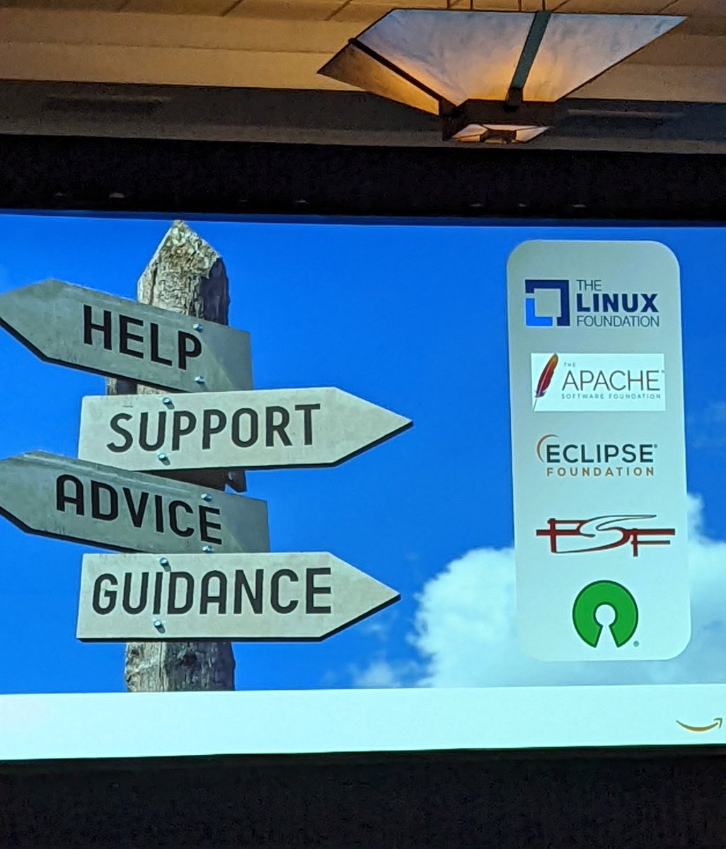 debbryant's tweet photo. @nithyaruff counts 85 software foundations today. #opensource #openecosystems https://t.co/PmULBy3PGB