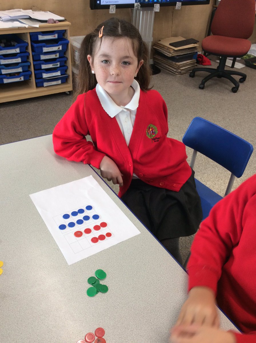 maple_yacademy's tweet photo. In our maths fluency session we have been exploring ways to add 9 to a number. We began by using concrete resources before investigating what changes happen to the number. https://t.co/E3OafaDoII